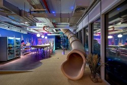 Инновационный дизайн офисов Гугл