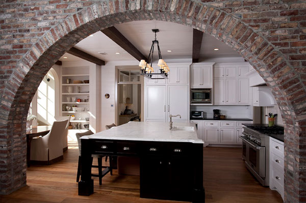 Чёрный цвет в дизайне кухни