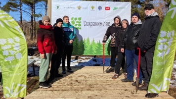 Студенты-экологи Сибстрина приняли участие во Всероссийской акции «Сохраним лес»