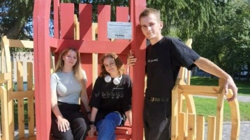 Инсталляция студентов НГАСУ (Сибстрин) украсила «Дни архитектуры» в Новосибирске