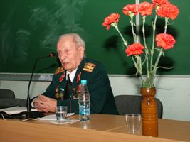 Приглашаем на встречу с ветераном ВОВ, сибстриновцем А.П. Петлиным
