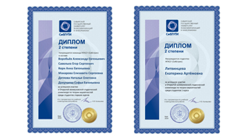 Студенты НГАСУ (Сибстрин) – призеры межвузовской олимпиады по теории вероятностей