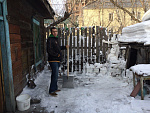 Студенты Сибстрина приняли участие в общегородской акции помощи ветеранам