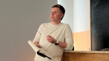 Член Молодежного правительства Новосибирской области рассказал студентам о значимости праздника Дня народного единства