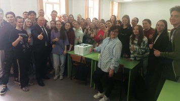 Ректор Юрий Сколубович и «Газпромбанк» поблагодарили студентов – участников юбилейного мероприятия «Есть такая профессия – строить города!»