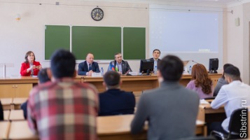 Генеральный Консул Посольства Республики Узбекистан в России посетил НГАСУ (Сибстрин)