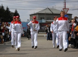 15 мая в Сибстрин прибудет Эстафета огня Универсиады-2013