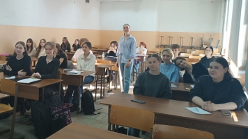 Для студентов прошла лекция о репродуктивном здоровье в условиях стресса большого города