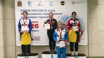 Студентка НГАСУ (Сибстрин) Арина Шулуева принесла Новосибирской области две медали этапа Кубка России по пулевой стрельбе