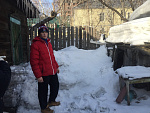 Студенты Сибстрина приняли участие в общегородской акции помощи ветеранам